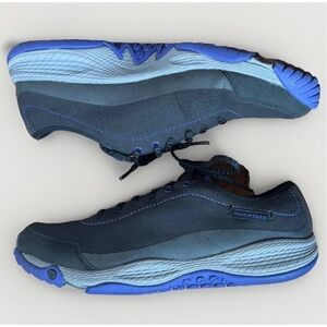 (7) MERRELL Performance Black All Out Burst w/ Purple Highlights & Sole Walking